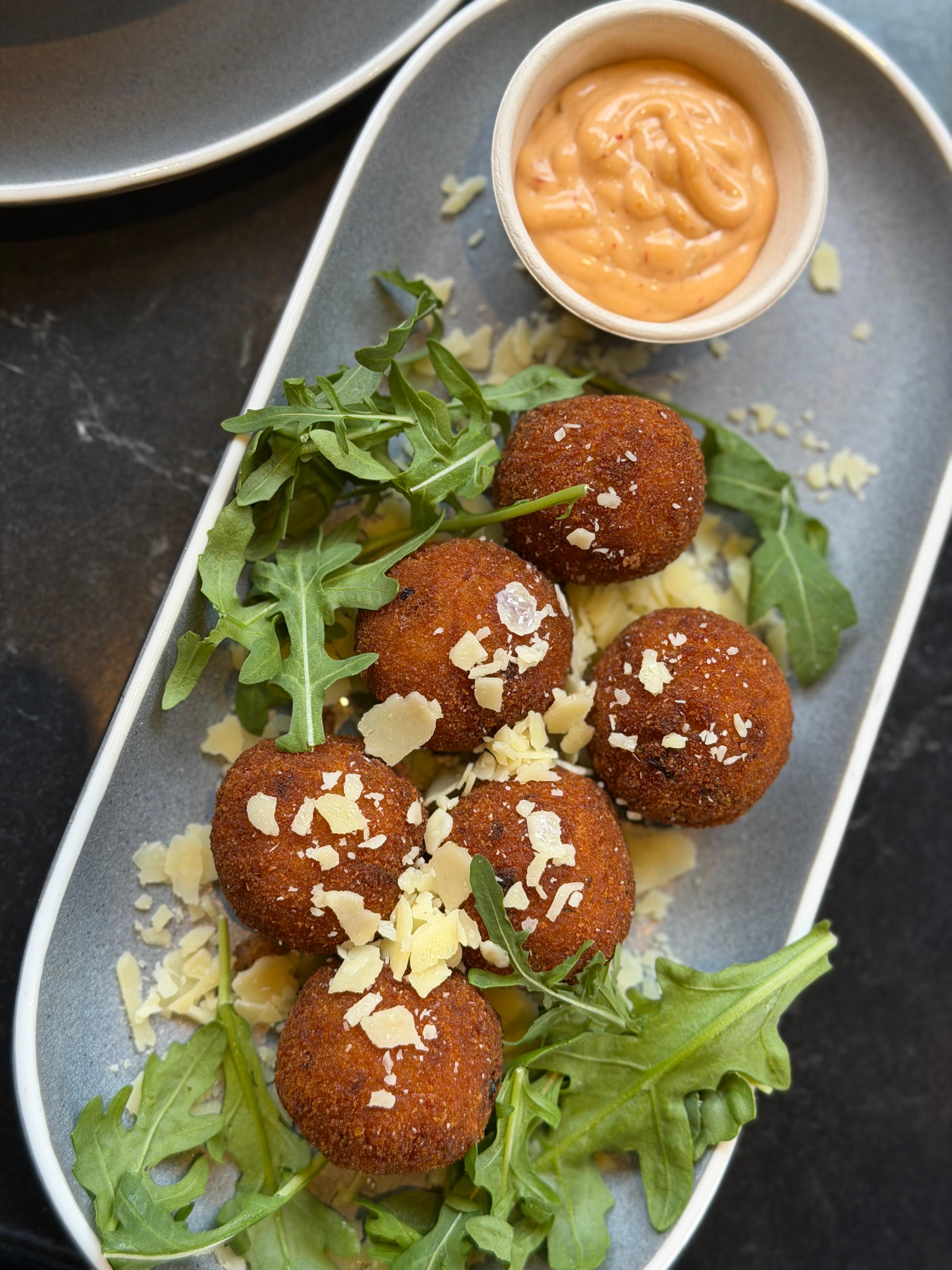Bacon And Cheese Arancini