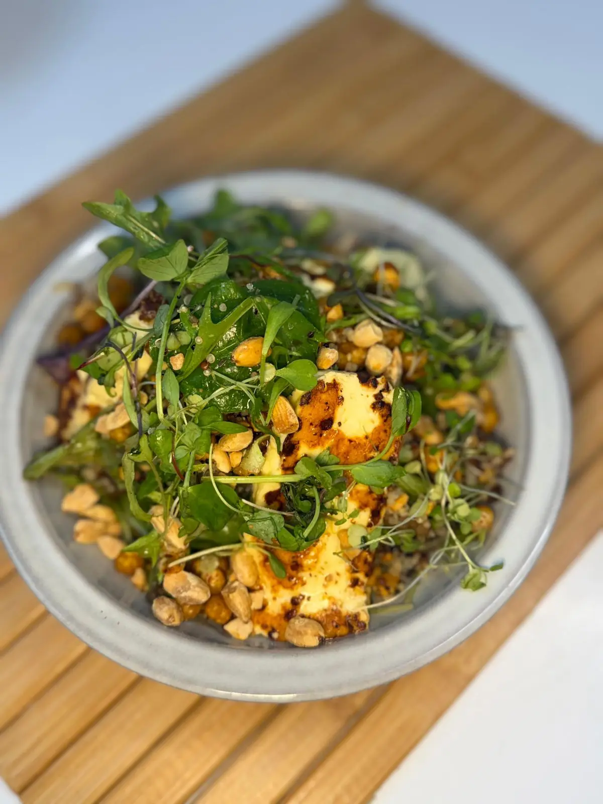 Halloumi & Warm Quinoa Salad